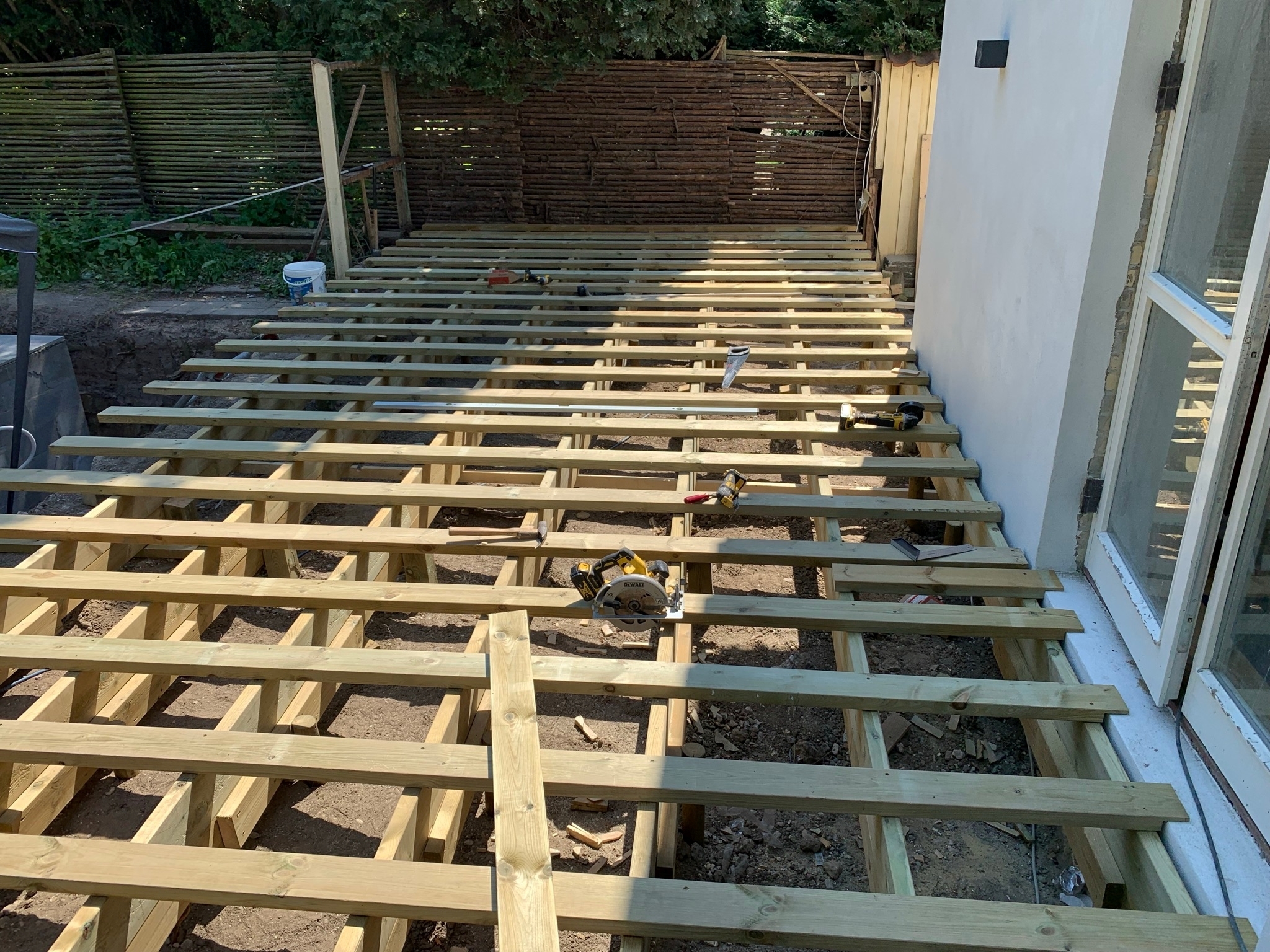 træterrasse opbygning